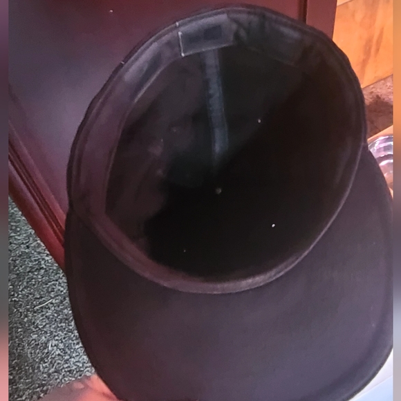 Black A's hat good condition 👌 szL - Picture 5 of 6